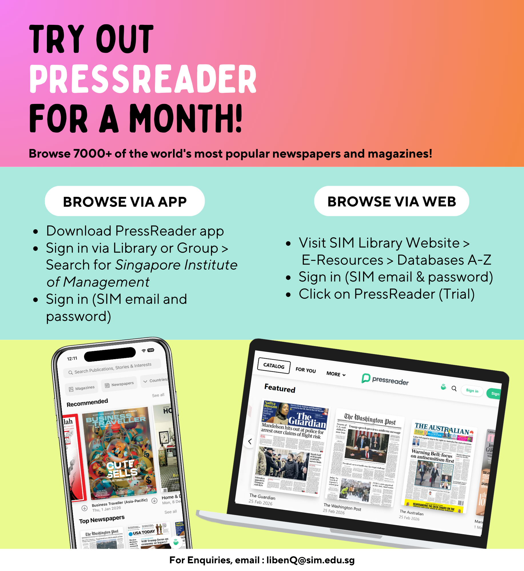 Pressreader Trial (mobile)