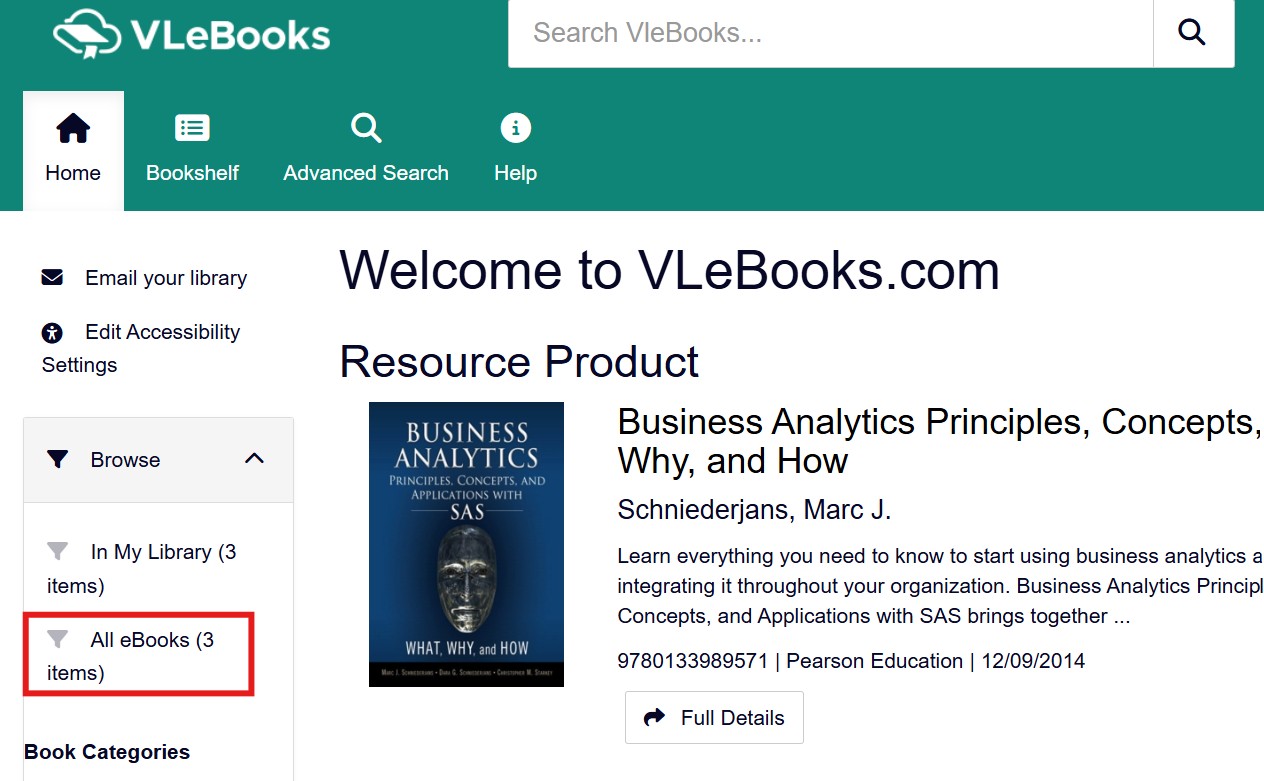 Searching in ProQuest Ebook Central