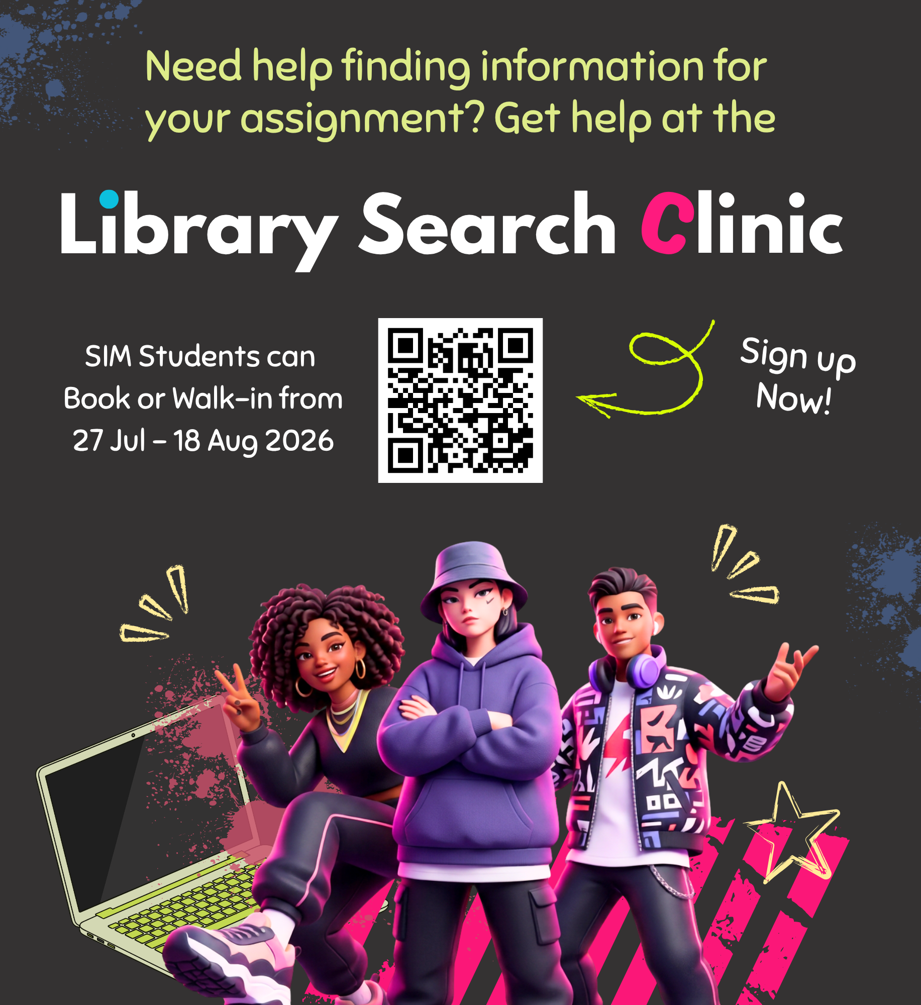 [Mobile] Library Search Clinic 2026